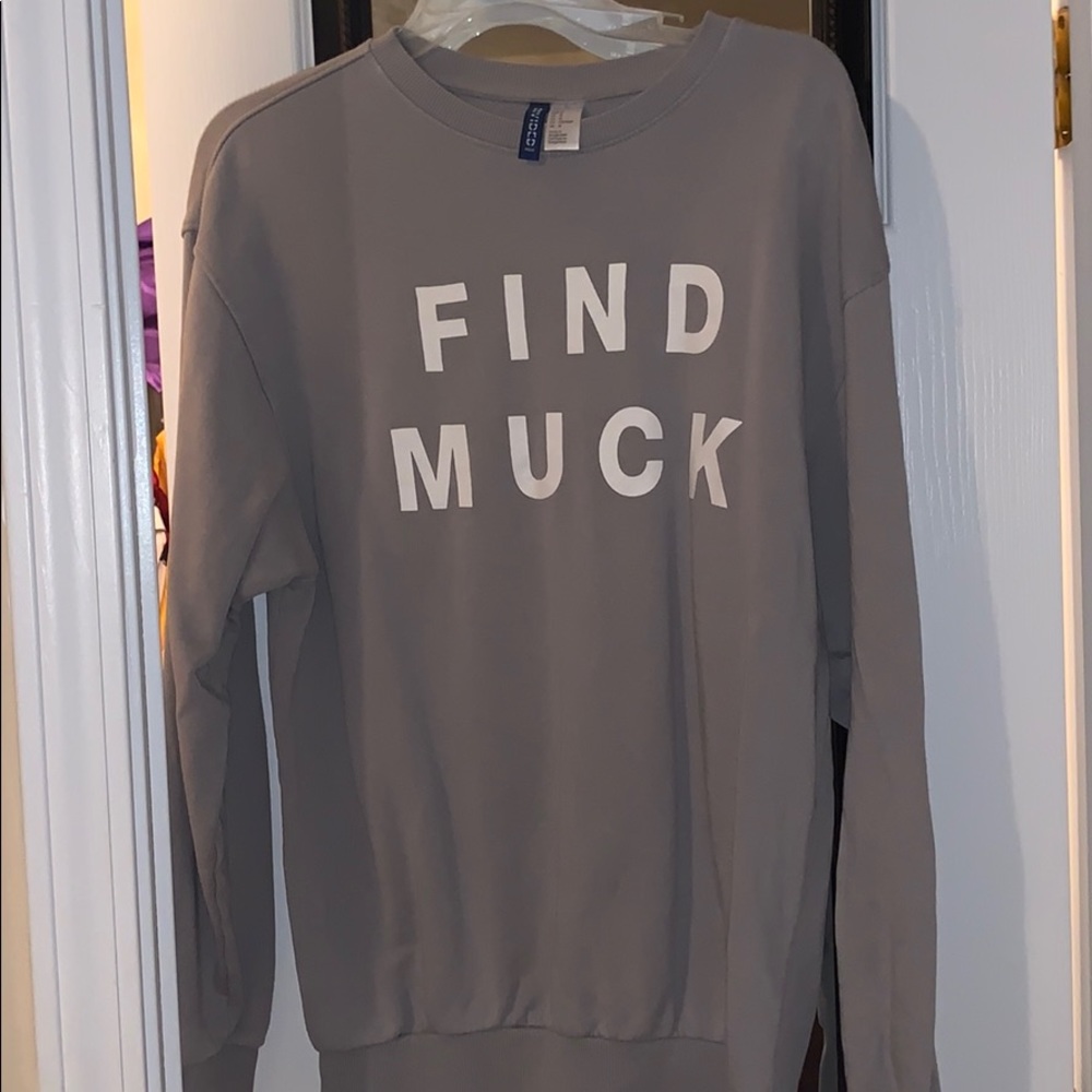 Long sleeve H&M shirt.